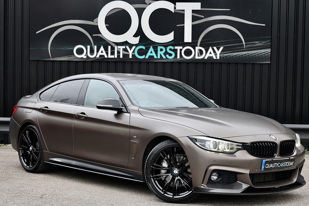 BMW 440i M Sport Gran Coupe BMW Individual Frozen Bronze + Adaptive M Chassis + FBMWSH - Large 0
