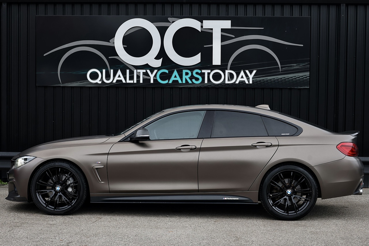 BMW 440i M Sport Gran Coupe BMW Individual Frozen Bronze + Adaptive M Chassis + FBMWSH - Large 1