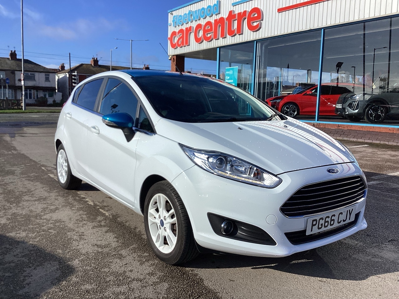 Ford Fiesta T EcoBoost Zetec White Edition - U44236