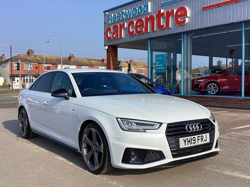 2019 A4 TFSI BLACK EDITION SERVICE HIST SATNAV 15,990 OR FROM P M OR... photo