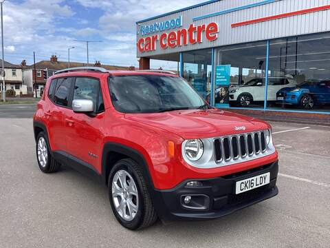 Jeep Renegade 1.6 T-GDi GT-Line SUV 5dr Petrol Manual Euro 6 (s/s) (148 bhp)