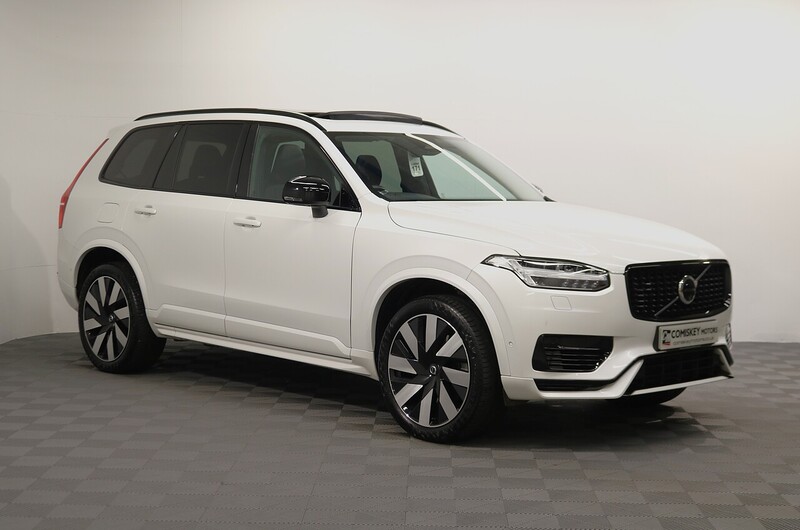 2024 VOLVO XC90 H T8 PLUS 7 SEATER, 21 WHEELS, PRIVACY GLASS, CRYSTAL WHITE PAINT... photo