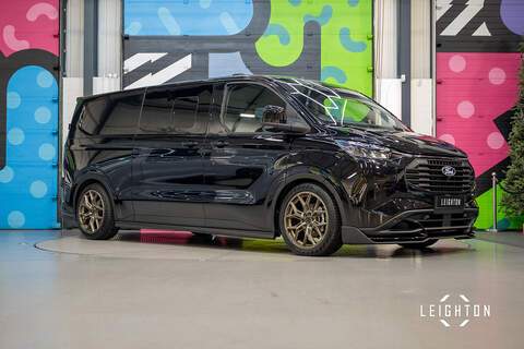 Ford Transit Custom E-Transit Double Cab 320 136PS L2 H1 Limited Agate Black Double Cab Van Automatic Electric