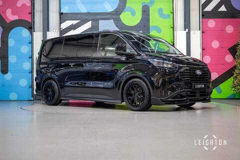 Ford Transit Custom E-Transit Double Cab 320 136PS L2 H1 Limited Agate Black Double Cab Van Automatic Electric