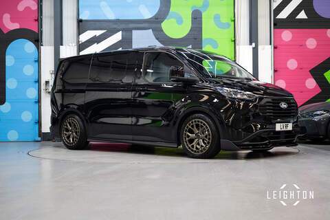 Ford Transit Custom 2.5 320 Duratec PHEV 232ps Limited Auto Double Cab L2 H1 Euro 6 LV-RF™ Pack Agate Black 2.5 5dr Double Cab Van Automatic Petrol
