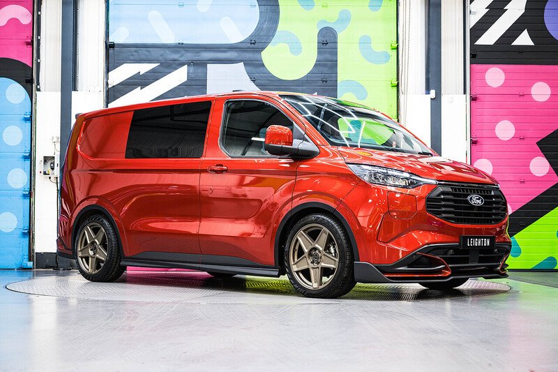 Ford Transit Custom 2.5 320 Duratec Hybrid 11.8kWh Limited Double Cab Auto L1 H1 Euro 6 LV-RF™ Pack Artisan Red