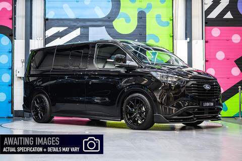Ford Transit Custom 2.5 320 Duratec PHEV 232ps Limited Auto Double Cab L2 H1 Euro 6 LV-RF™ Pack Agate Black 2.5 5dr Double Cab Van Automatic Petrol