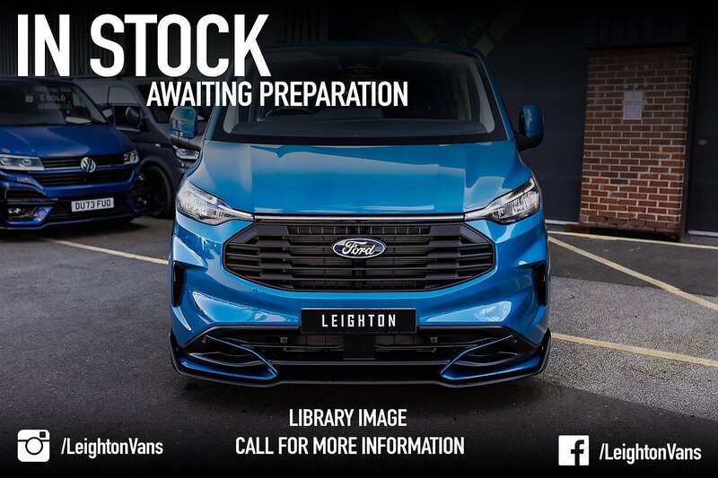 Ford Transit Custom 2.0 300 EcoBlue Limited Auto L2 H1 Euro 6 LV-RF™ Pack Digital Aqua Blue