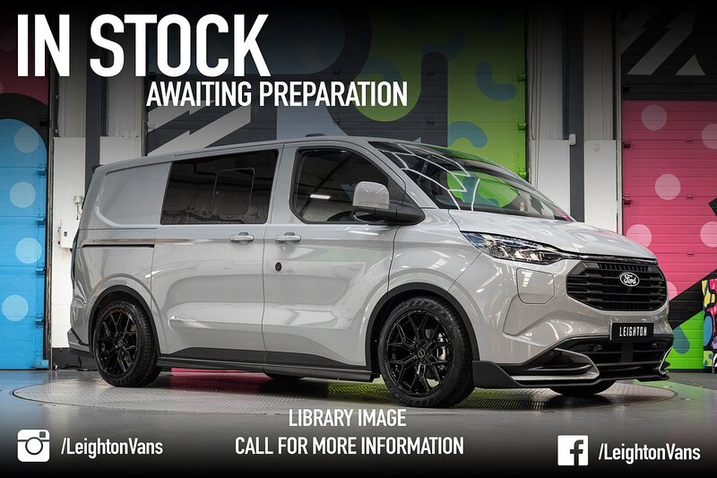 Ford Transit Custom 2.5 320 Duratec PHEV 232ps Limited Auto Double Cab L1 H1 Euro 6 LV-RF™ Pack Grey Matter