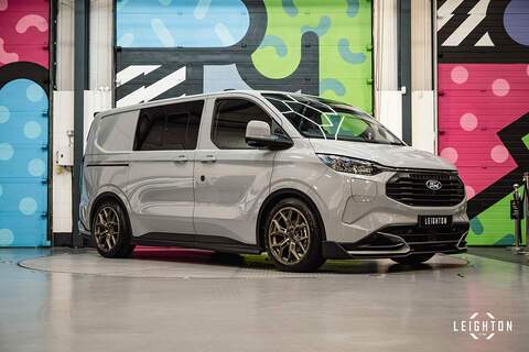 Ford Transit Custom E-Transit Double Cab 320 136PS L2 H1 Limited Agate Black Double Cab Van Automatic Electric