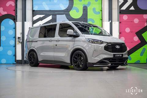 Ford Transit Custom E-Transit Double Cab 320 136PS L2 H1 Limited Agate Black Double Cab Van Automatic Electric