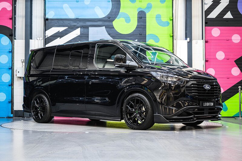 Ford Transit Custom 2.5 320 Duratec PHEV 232ps Limited Auto double cab L1 H1 Euro 6 LV-RF™ Pack Agate Black