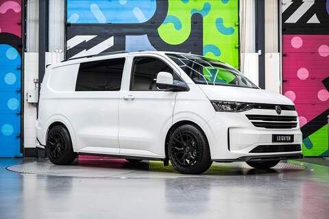 Volkswagen Transporter T6 T32 LWB 2.0TDI 150PS Manual Kombi LV Pack Indium Grey 2.0 5dr Van With Side Windows Manual Diesel