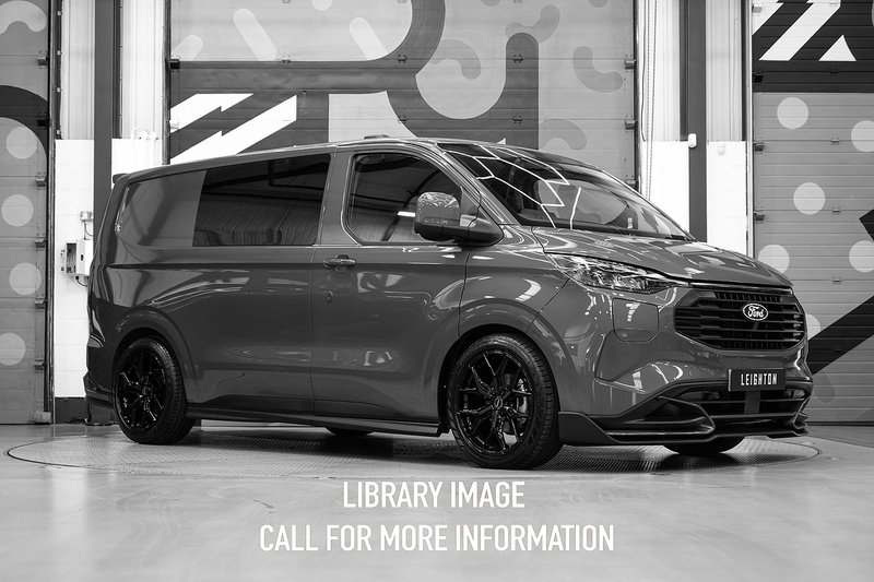 Ford Transit Custom 2.5 320 Duratec PHEV 232ps Limited Auto Double Cab L1 H1 Euro 6 LV-RF™ Pack Agate Black