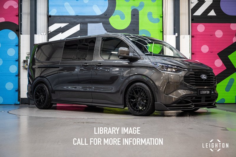 Ford Transit Custom 2.5 320 Duratec PHEV 232ps Limited Auto Double Cab L2 H1 Euro 6 LV-RF™ Pack Magnetic Grey