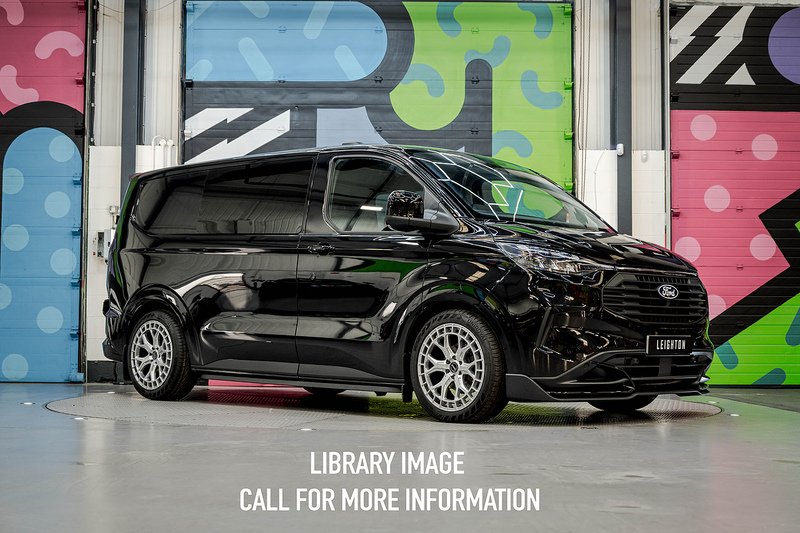 Ford Transit Custom 2.5 320 Duratec PHEV 232ps Limited Auto Double Cab L1 H1 Euro 6 LV-RF™ Pack Agate Black