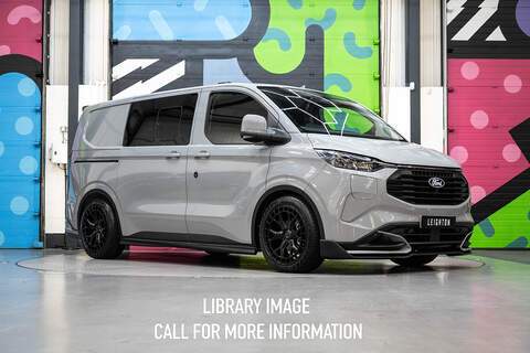 Ford Transit Custom 2.5 320 Duratec PHEV 232ps Limited Auto Double Cab L1 H1 Euro 6 LV-RF™ Pack Grey Matter - N6074