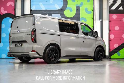 Ford Transit Custom 2.5 320 Duratec PHEV 232ps Limited Auto Double Cab L1 H1 Euro 6 LV-RF™ Pack Grey Matter - N6074
