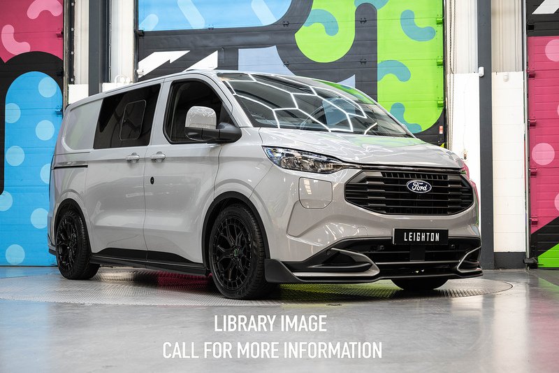 Ford Transit Custom 2.5 320 Duratec PHEV 232ps Limited Auto Double Cab L1 H1 Euro 6 LV-RF™ Pack Grey Matter - N6074