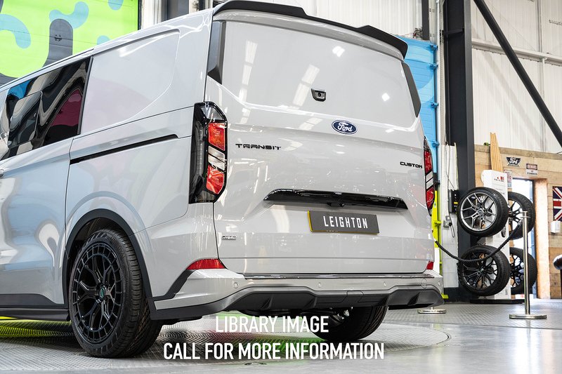 Ford Transit Custom 2.5 320 Duratec PHEV 232ps Limited Auto Double Cab L1 H1 Euro 6 LV-RF™ Pack Grey Matter - N6074
