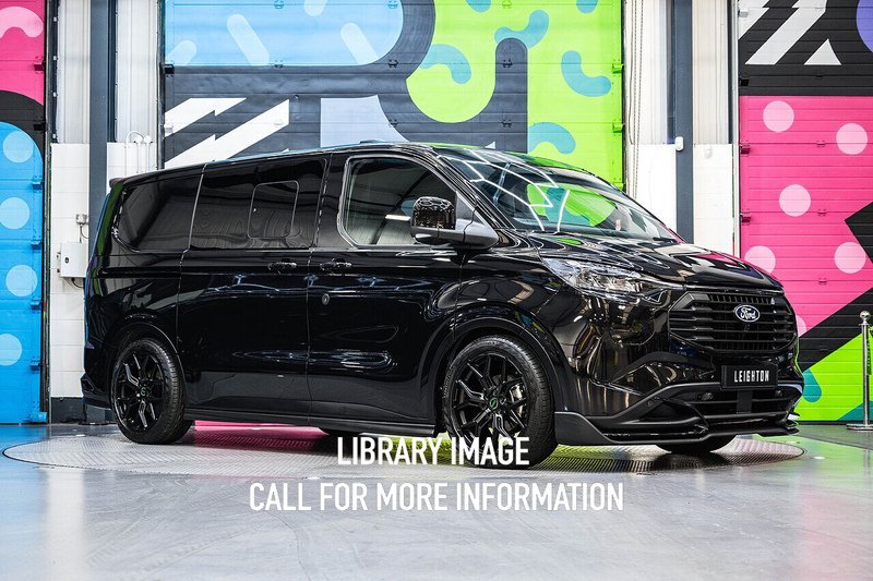 Ford Transit Custom 2.5 320 Duratec PHEV 232ps Limited Auto Double Cab L2 H1 Euro 6 LV-RF™ Pack Agate Black