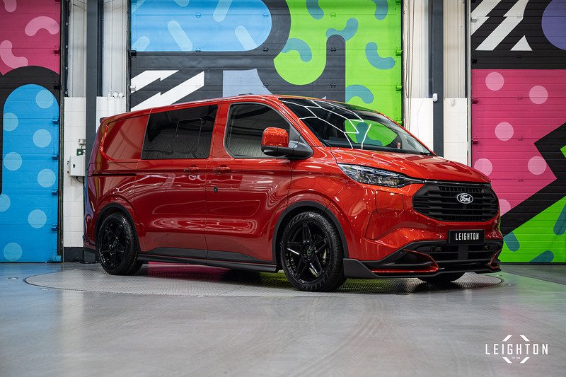 Ford Transit Custom 2.5 320 Duratec PHEV 232ps Limited Auto Double Cab L1 H1 Euro 6 LV-RF™ Pack Artisan Red