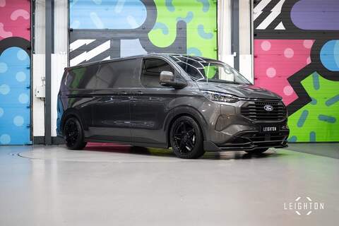 Ford Transit Custom 2023 T6.1 2.0TDI T28 150PS Auto Highline Panel Van LWB LV-R Pack Ascot Grey 2.0 5dr Panel Van Automatic Diesel