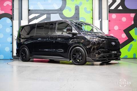 Ford Transit Custom E-Transit Double Cab 320 136PS L2 H1 Limited Agate Black Double Cab Van Automatic Electric