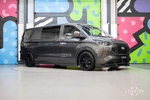 Ford Transit Custom E-Transit Double Cab 320 136PS L2 H1 Limited Agate Black Double Cab Van Automatic Electric