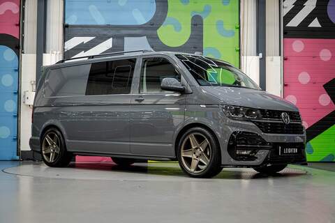 Volkswagen Transporter 2023 T6.1 2.0TDI T28 150PS Auto Highline Panel Van LWB LV-R Pack Ascot Grey 2.0 5dr Panel Van Automatic Diesel