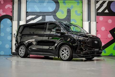 Ford Transit Custom E-Transit Double Cab 320 136PS L2 H1 Limited Agate Black Double Cab Van Automatic Electric
