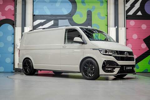 Volkswagen Transporter 2023 T6.1 2.0TDI T28 150PS Auto Highline Panel Van LWB LV-R Pack Ascot Grey - U6020