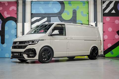 Volkswagen Transporter 2023 T6.1 2.0TDI T28 150PS Auto Highline Panel Van LWB LV-R Pack Ascot Grey - U6020