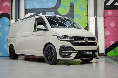 Volkswagen Transporter 2023 T6.1 2.0TDI T28 150PS Auto Highline Panel Van LWB LV-R Pack Ascot Grey - U6020