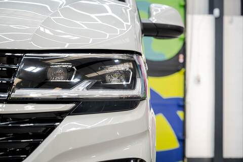 Volkswagen Transporter 2023 T6.1 2.0TDI T28 150PS Auto Highline Panel Van LWB LV-R Pack Ascot Grey - U6020