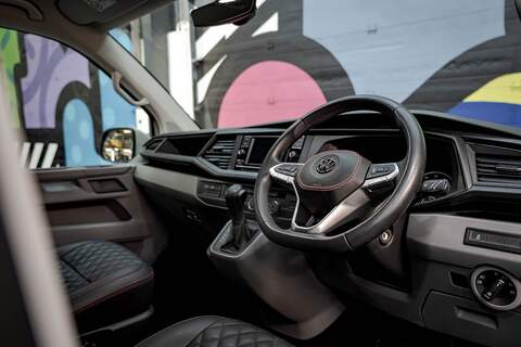 Volkswagen Transporter 2023 T6.1 2.0TDI T28 150PS Auto Highline Panel Van LWB LV-R Pack Ascot Grey - U6020