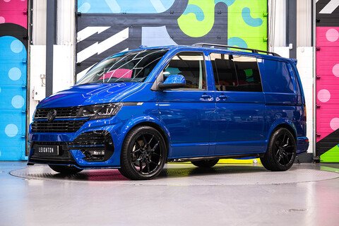 T6.1 T32 SWB 2.0TDI 150PS DSG Kombi LV-R Pack Ravenna Blue 2.0 5dr Window Van Manual Diesel