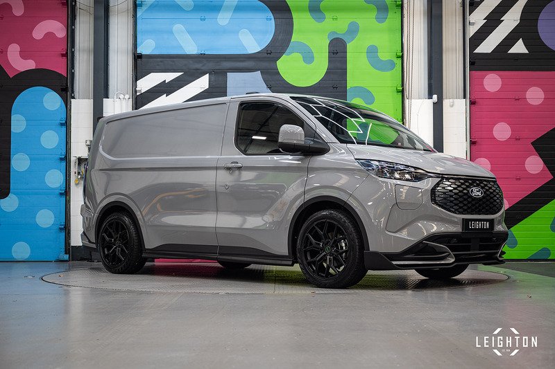 Ford E-Transit Custom 2025 320 136PS L1 H1 Panel Van Auto Limited Grey Matter