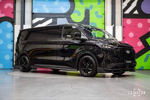 Ford Transit Custom E-Transit Double Cab 320 136PS L2 H1 Limited Agate Black Double Cab Van Automatic Electric