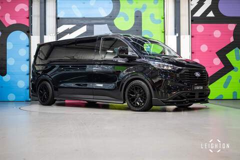 Ford Transit Custom E-Transit Double Cab 320 136PS L2 H1 Limited Agate Black Double Cab Van Automatic Electric