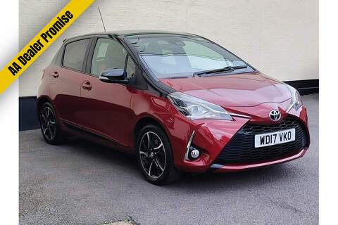 Toyota Yaris VVT-i Blue Bi-Tone - U1915