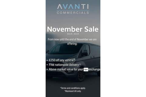2.0 280 EcoBlue Limited Panel Van 5dr Diesel Manual L1 H1 Euro 6 (s/s) (130 ps)