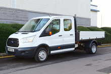Ford Transit TDCi 350 2.2 125 LWB RWD D/CAB Tipper 