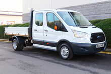 Ford Transit TDCi 350 2.2 125 LWB RWD D/CAB Tipper 
