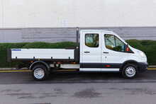 Ford Transit TDCi 350 2.2 125 LWB RWD D/CAB Tipper 
