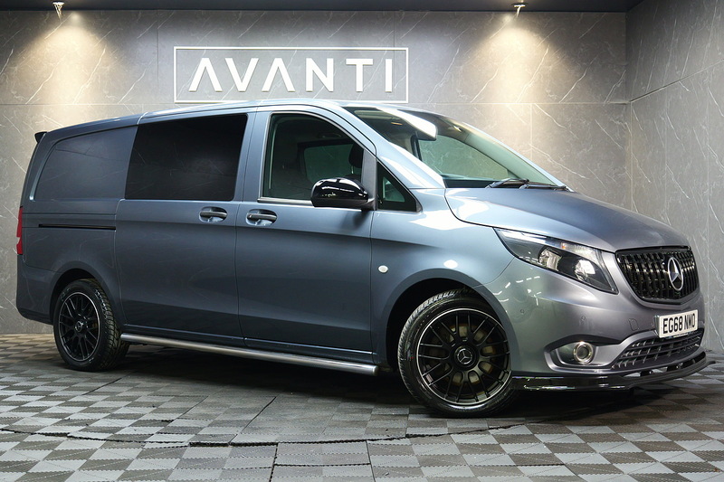 Mercedes-Benz 2.1 119 CDI BlueTEC Sport Crew Van Double Cab 5dr Diesel G-Tronic+ RWD L2 Euro 6 (s/s) (LWB) (190 ps)