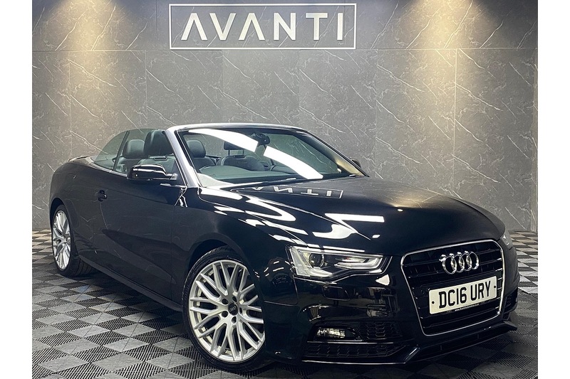 Audi 2.0 TDI S line Special Edition Plus Convertible 2dr Diesel Multitronic Euro 6 (s/s) (190 ps)