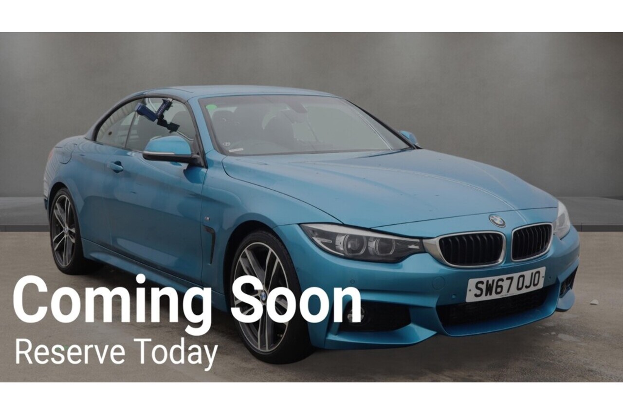 BMW 2.0 420d M Sport Convertible 2dr Diesel Auto Euro 6 (s/s) (190 ps)