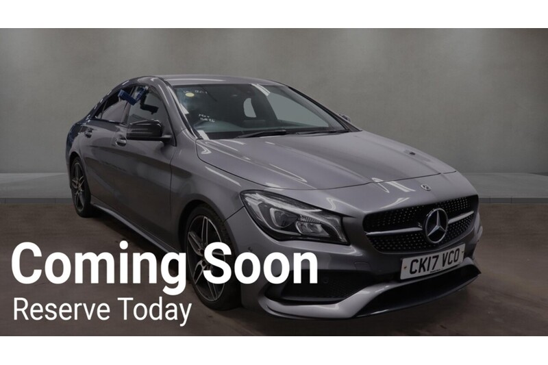 Mercedes-Benz 1.6 CLA180 AMG Line Coupe 4dr Petrol 7G-DCT Euro 6 (s/s) (122 ps)