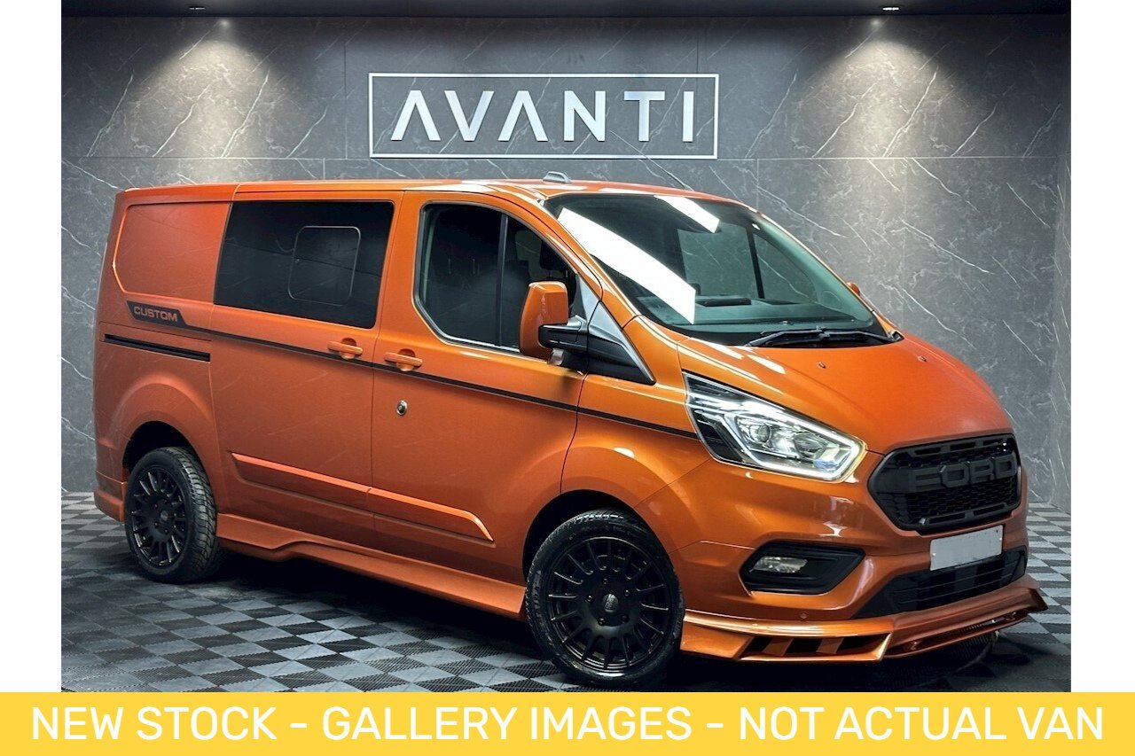 Ford 2.0 320 EcoBlue Limited Crew Van Double Cab 5dr Diesel Manual L2 H1 Euro 6 (6 Seat) (130 ps)